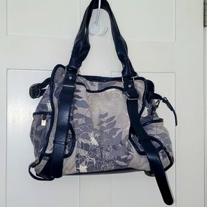 Lululemon canvas Bloom bag Blues